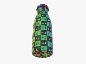 Bottle Of Milk 3D Модель