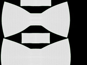 Bow Tie 01 3D Model