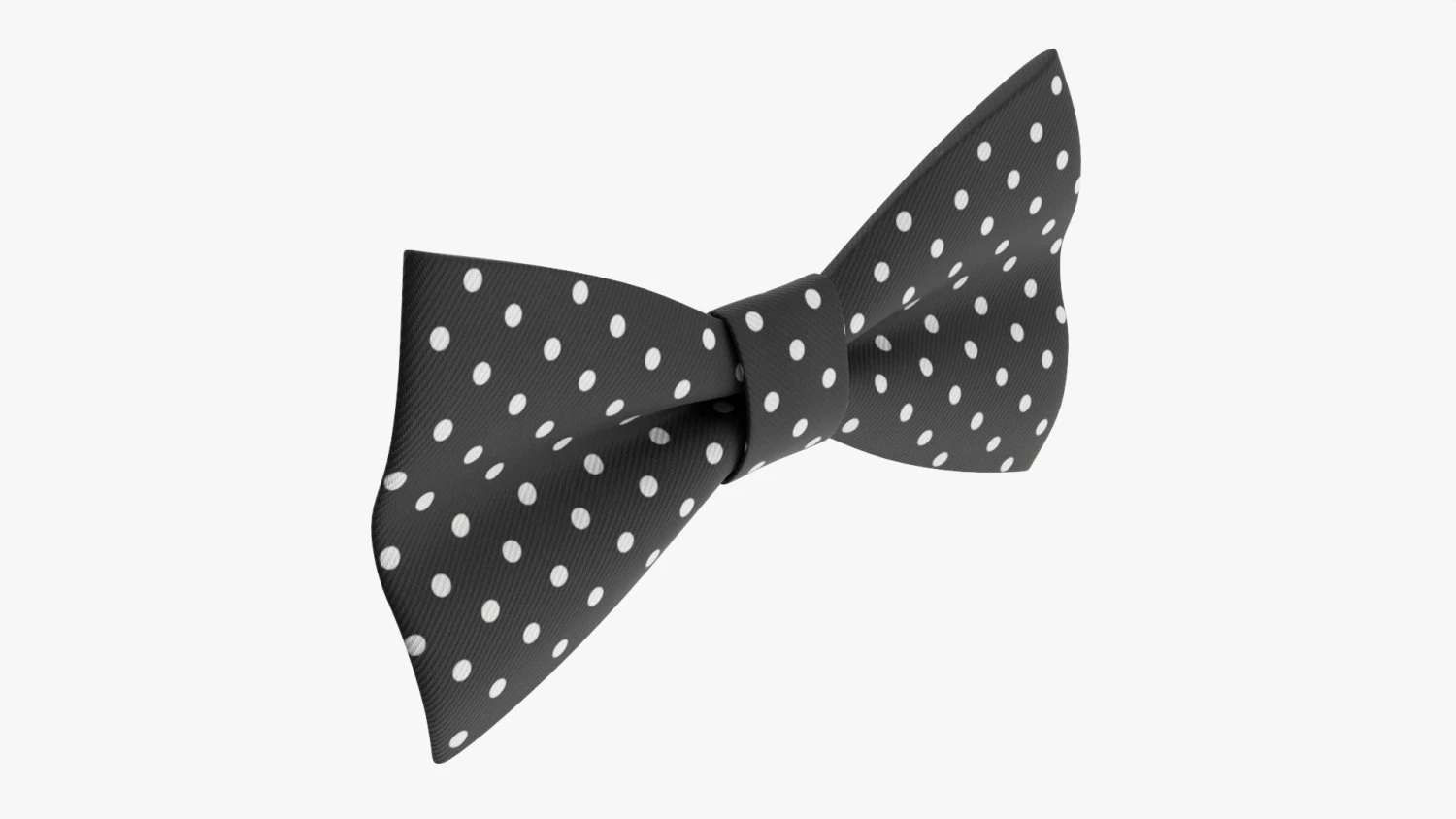 Bow Tie 02 3D Model .c4d .max .obj .3ds .fbx .stl .blend