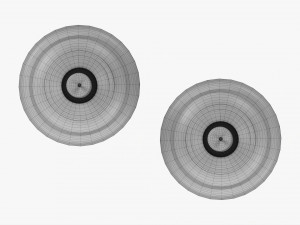 Candlestick Pair With Candles 3D Model