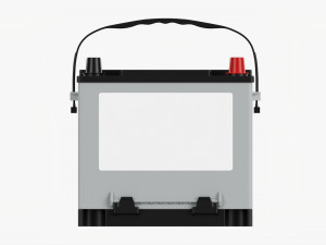 Car Battery 01 3D Model