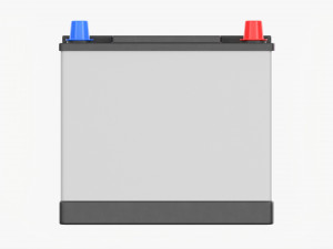 Car Battery 02 Model 3D