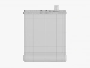 Car Battery 02 3D Model