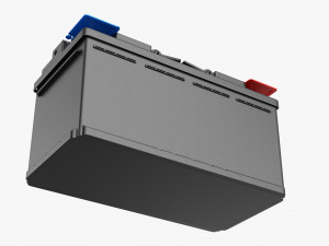 Car Battery 03 3D-Modell