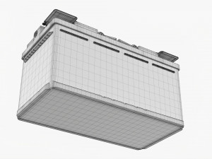 Car Battery 03 3D-Modell