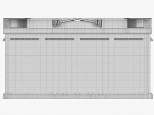 Car Battery 03 3D-Modell