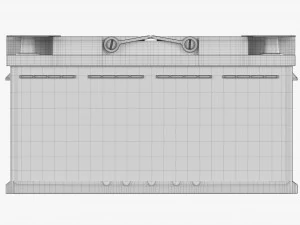 Bateria de carro 03 Modelo 3D