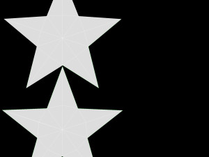 Christmas Gold Star 02 Modello 3D