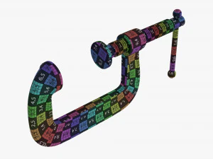 Clamp Tool 3D Model