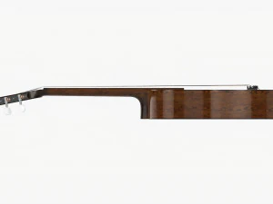 Classic Acoustic Guitar 01 3D Model