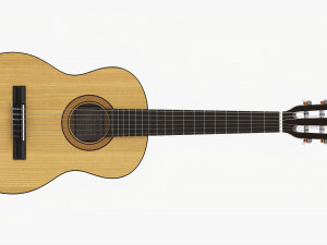 Classic Acoustic Guitar 01 3D Модель