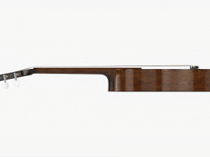 Classic Acoustic Guitar 02 3D Model