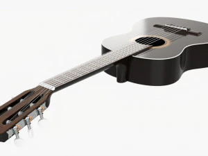 Classic Acoustic Guitar 03 3D Model