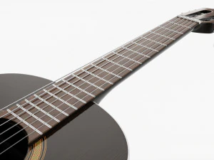 Classic Acoustic Guitar 03 3D Model