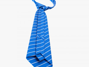 Classic Necktie 02 Blue 3D 모델