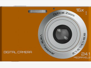 Compact Digital Camera 01 3D Model
