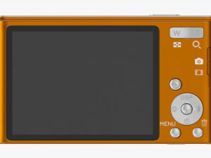 Compact Digital Camera 01 3D Model
