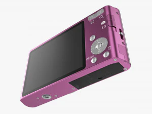 Compact Digital Camera 02 3D Model