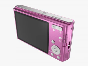 Compact Digital Camera 02 3D Model