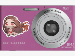 Compact Digital Camera 02 Modelo 3D