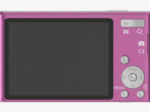 Compact Digital Camera 02 3D Model