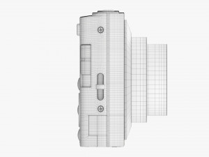 Compact Digital Camera 02 Modelo 3D
