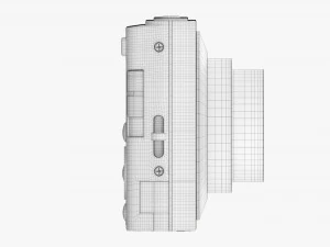Compact Digital Camera 02 3D Model