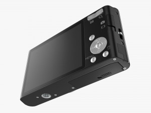 Compact Digital Camera 03 3D-Modell
