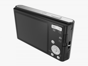 Compact Digital Camera 03 3D-Modell