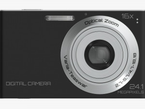 Compact Digital Camera 03 3D-Modell