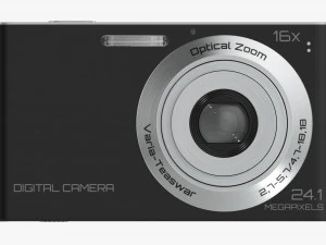 Compact Digital Camera 03 3D Model