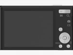 Compact Digital Camera 03 3D Model