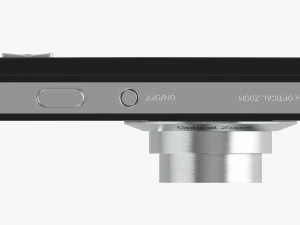 Compact Digital Camera 03 3D Model