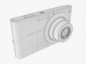 Compact Digital Camera 03 3D-Modell