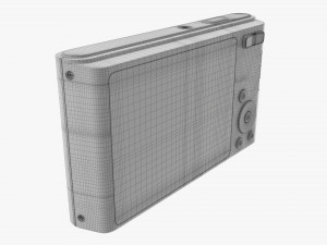 Compact Digital Camera 03 3D-Modell