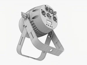 Compact Led Spot Light 3D Model