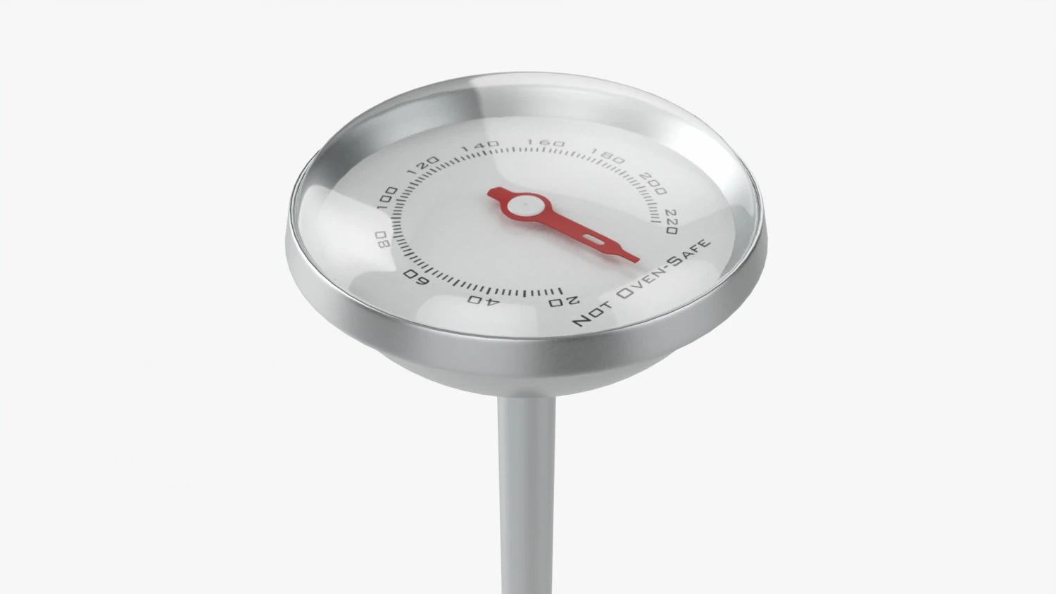 Cooking Instant Read Thermometer 3D Model .c4d .max .obj .3ds .fbx .stl .blend 
