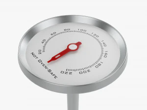 Cooking Instant Read Thermometer 3D Model