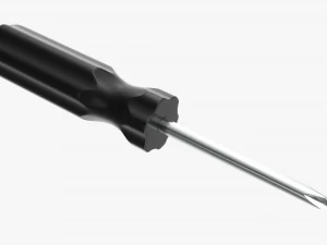 Cross Head Screwdriver 02 3D Model