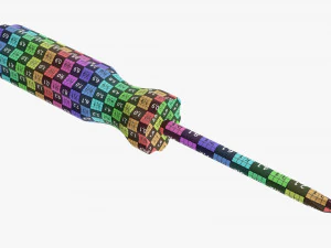 Cross Head Screwdriver 02 3D Model