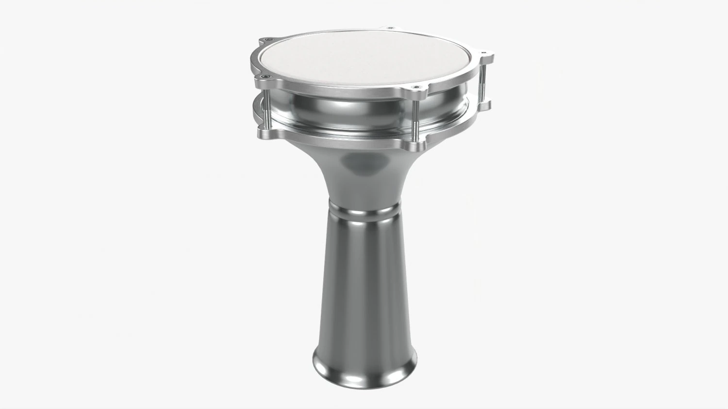 Strumento a percussione Darabuka Modello 3D .c4d .max .obj .3ds .fbx .stl .blend