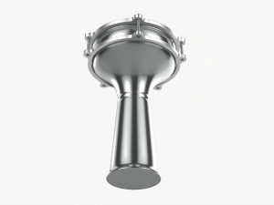 Darabuka Percussion Instrument 3D Model