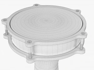 Strumento a percussione Darabuka Modello 3D
