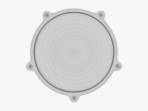 Strumento a percussione Darabuka Modello 3D
