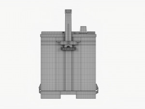Delphi Maxstart Agm Car Battery 3D-Modell