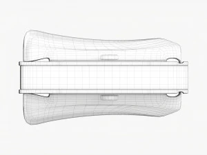 다이아토닉 하모니카 3D 모델