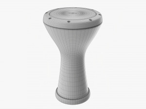 Doumbek Percussion Instrument Modelo 3D