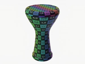 Strumento a percussione Doumbek Modello 3D