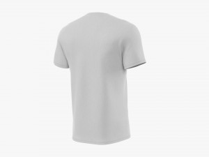 Mens Short Sleeve T-Shirt 01 3Dモデル