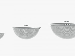 Mesh Strainer Set 3D-Modell
